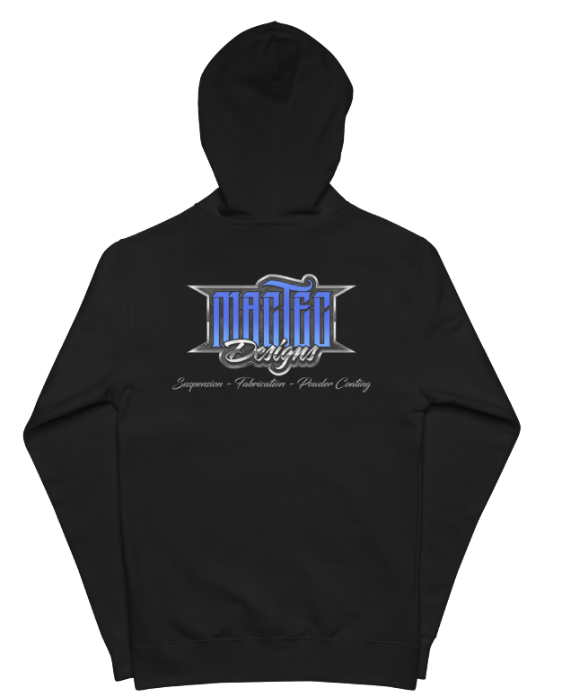 MACTEC Designs Blue Logo Zip Up