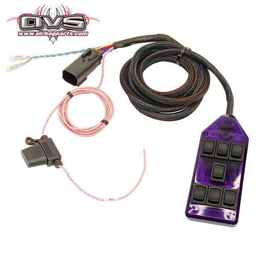 AVS PURPLE 7-SWITCH SERIES (ROCKER) - FREE SHIPPING