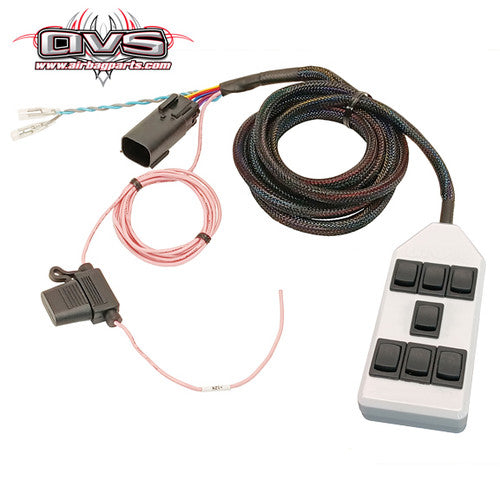 AVS WHITE 7-SWITCH SERIES (ROCKER) - FREE SHIPPING
