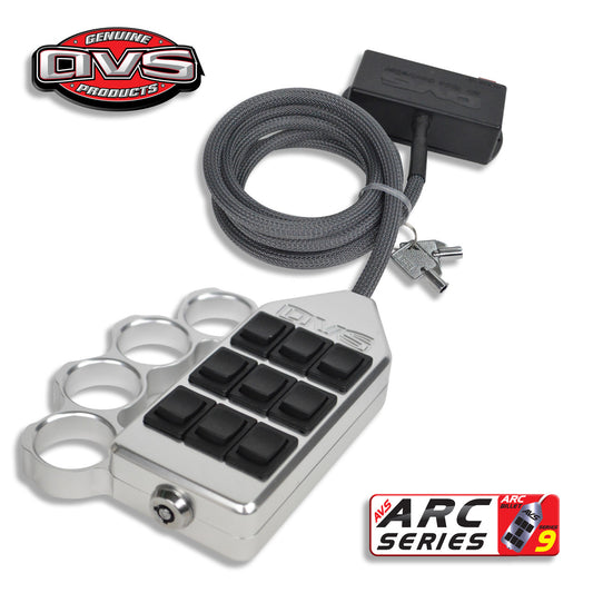 AVS BILLET BRASS KNUCKLES 9-SWITCH SERIES (ROCKER) - FREE SHIPPING