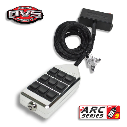 AVS CHROME 9-SWITCH SERIES (ROCKER) - FREE SHIPPING