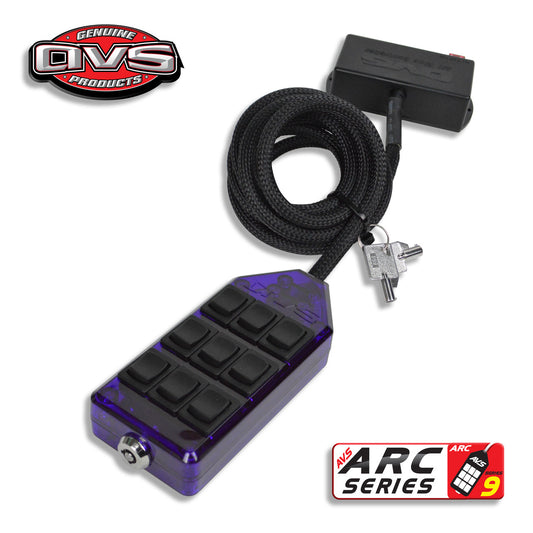 AVS PURPLE 9-SWITCH SERIES (ROCKER) - FREE SHIPPING