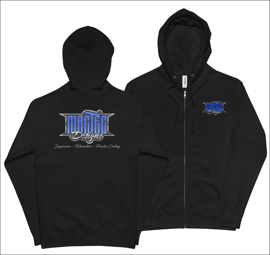 MACTEC Designs Blue Logo Zip Up