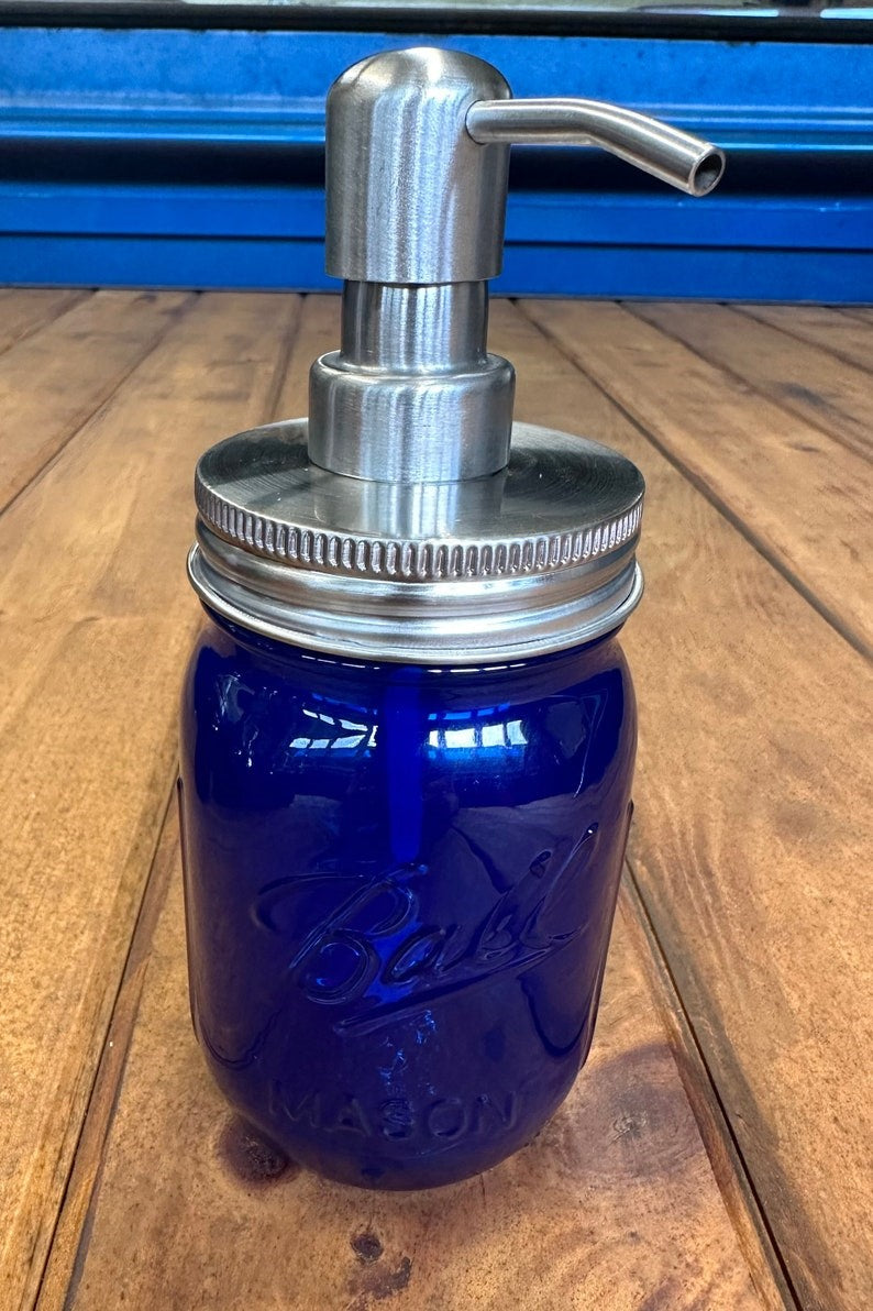 MASON JAR SOAP DISPENSER