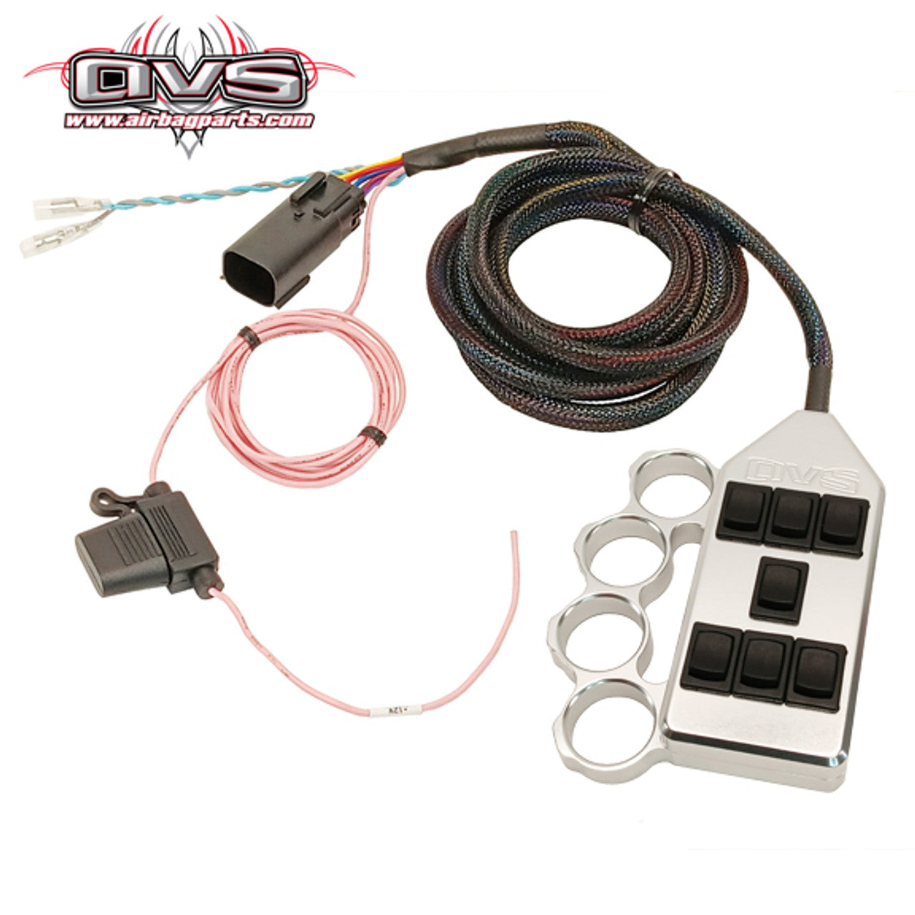 AVS BILLET BRASS KNUCKLE 7-SWITCH SERIES (ROCKER) - FREE SHIPPING