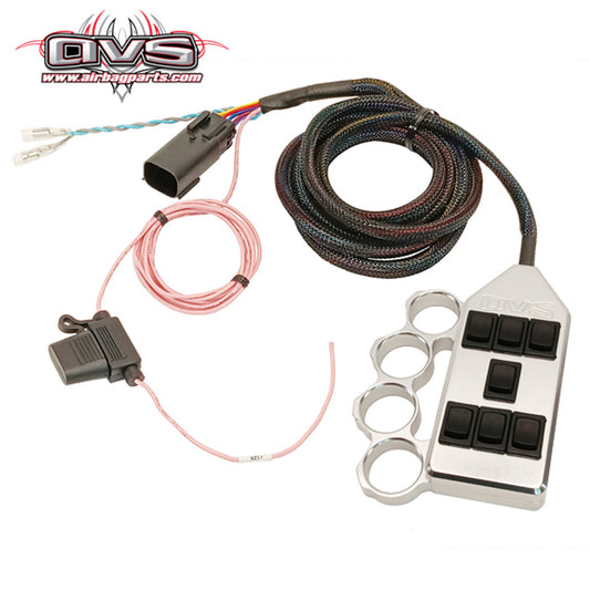 AVS BILLET BRASS KNUCKLE 7-SWITCH SERIES (ROCKER) - FREE SHIPPING
