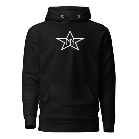 NR STAR / OG BUBBLE ALL WHITE HOODIE