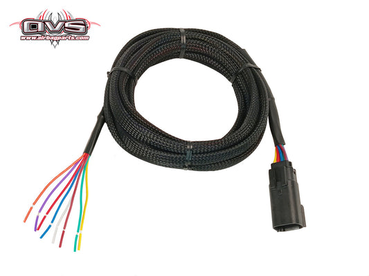 AVS VALVE WIRING HARNESS 10', 15', 20' - SLAM SPECIALTIES SV-8C VALVE TO STRIPPED WIRES